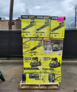 pallets de herramientas Ryobi en liquidación en México