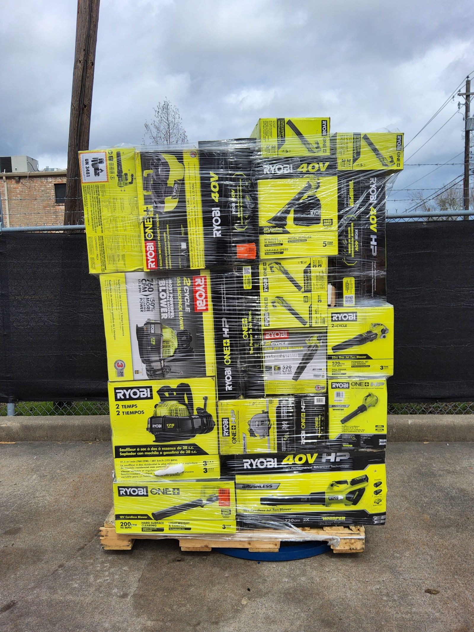 pallets Ryobi para reventa en México