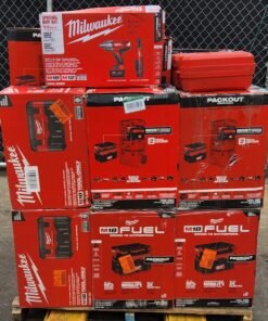 pallets de herramientas Milwaukee en liquidación en México