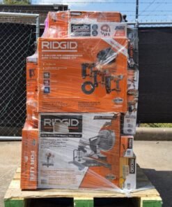pallets de herramientas RIDGID en liquidación en México