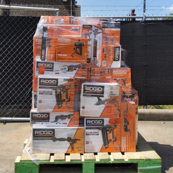 pallets de herramientas eléctricas RIDGID en México