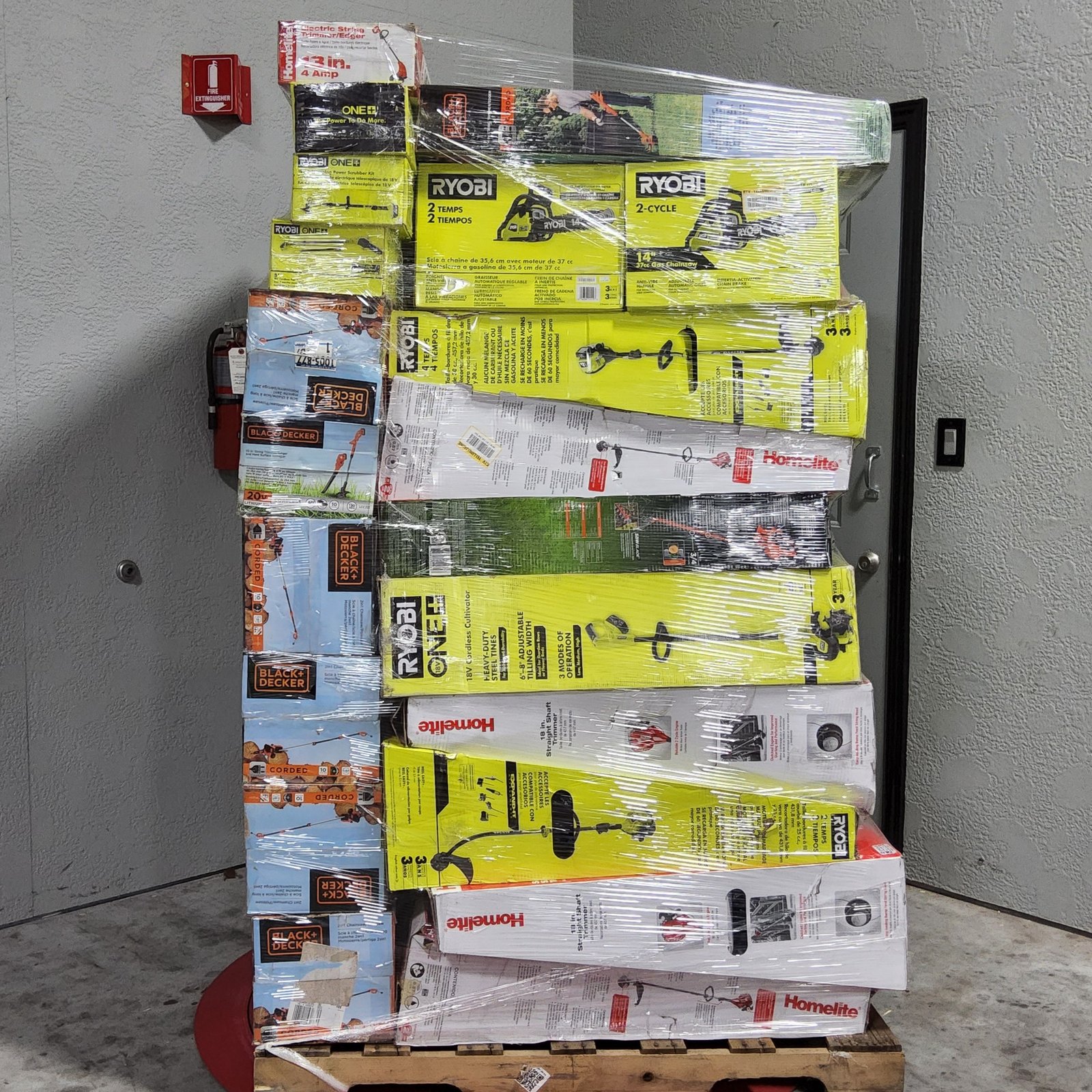 pallets de herramientas eléctricas Ryobi al mayoreo en México