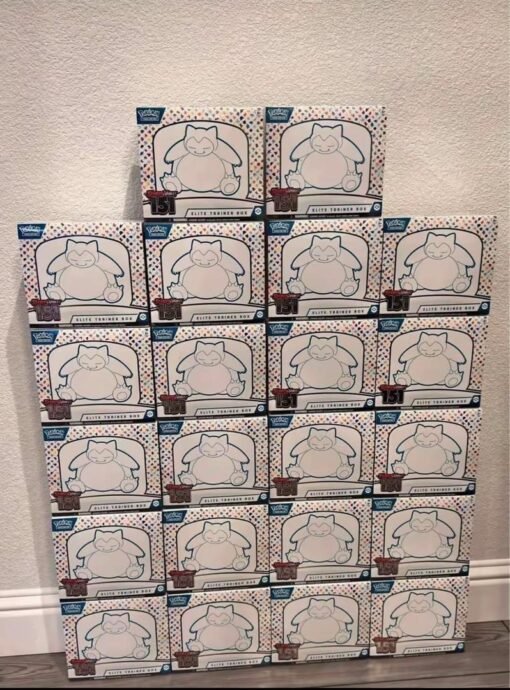 pallets de cartas Pokémon para reventa