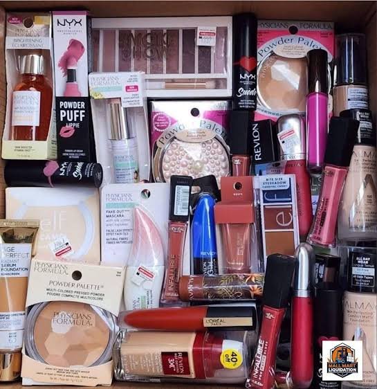 pallets de cosméticos de marca en México
