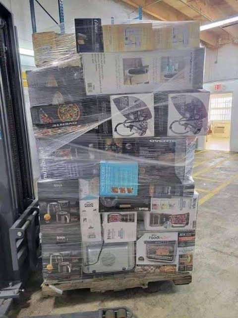 pallets de electrodomésticos en liquidación en México