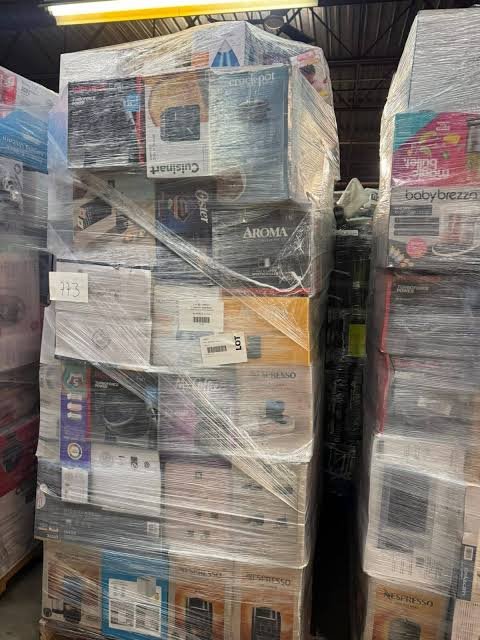 pallets de artículos para el hogar y cocina en México