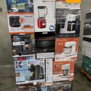 pallets de pequeños electrodomésticos en México