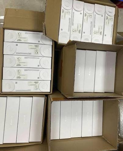 pallets de Apple Watch en liquidación en México