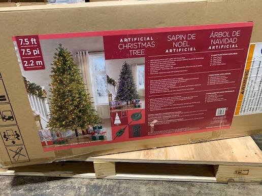 pallets de árboles de Navidad al mayoreo en México