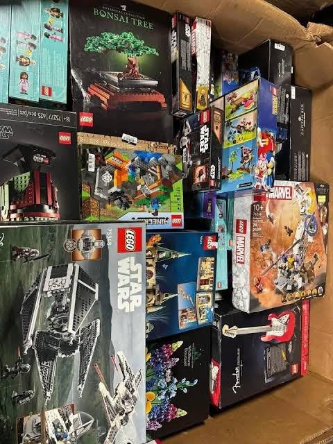 pallets de juguetes LEGO para negocio en México
